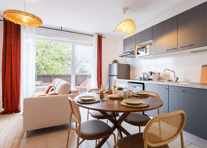 Apartment T3 Moderne & Lumineux - Cocon A Bruguieres